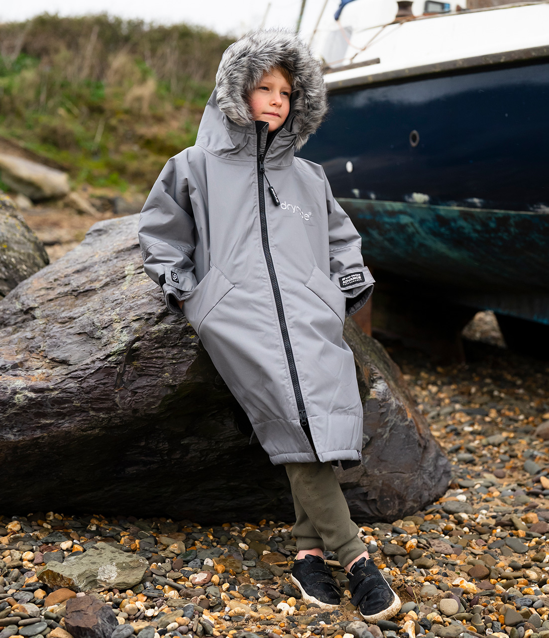 M Kids Alpine Grey Camo Lifestyle 1