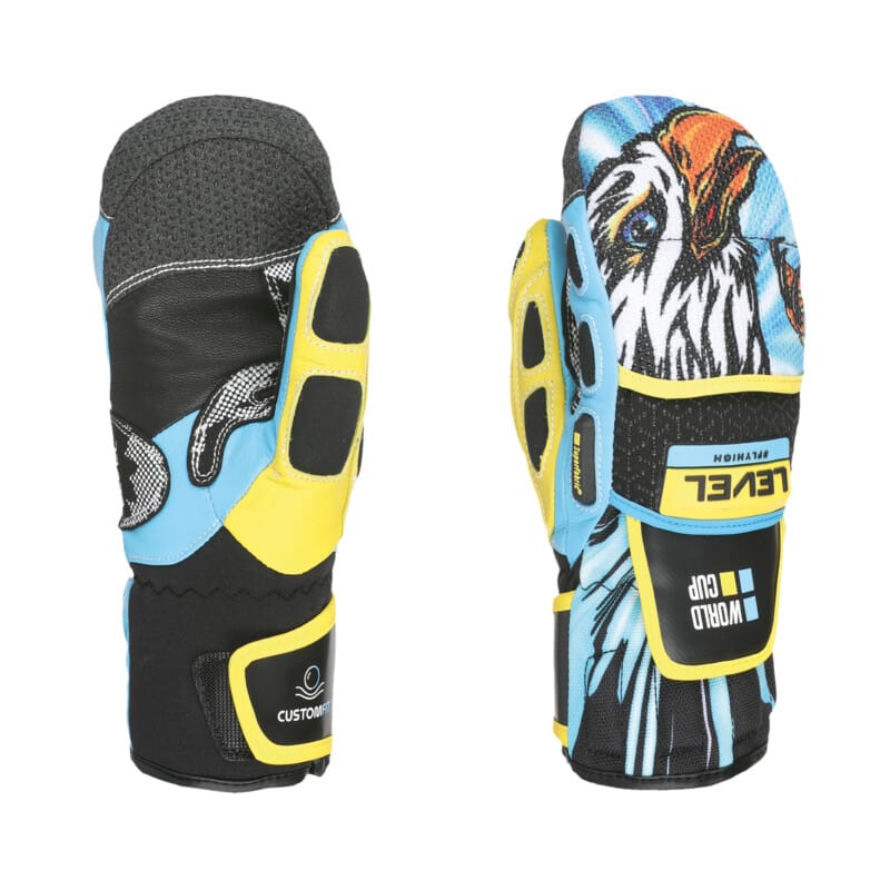 4117jm 70 Worldcup Jr Cf Mitt Yellow Blue 00